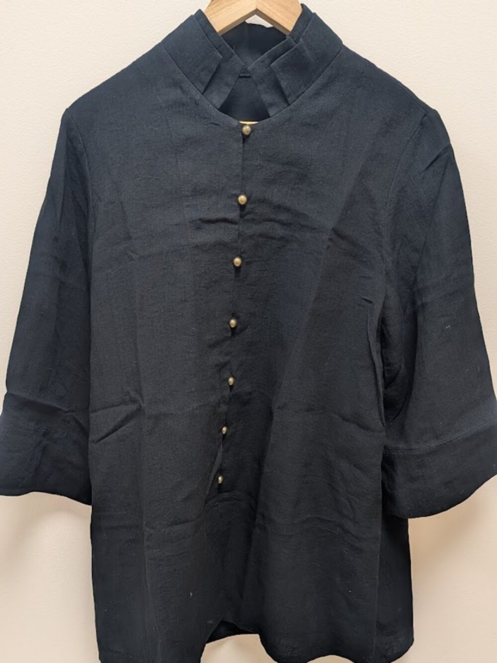 Fridaze 100% Linen Tunic Shirt